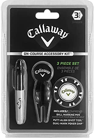 Callaway Kit de accesorios de golf en el campo