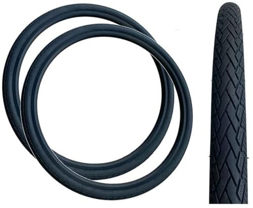 Baldys 700 x 38c Hybrid/Trekking Bike Slick Tyres BLACK (Pack of 2)