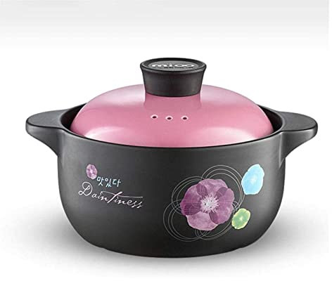 Cocotte, cocotte avec couvercle, cocotte en céramique cocotte en terre cuite avec couvercle cocotte résistante aux hautes températures marmite à ragoût résistante à la chaleur marmite en céramique mén
