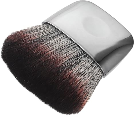Veemoon Pinceles de Maquillaje de Punta Plana Mini Brocha Suave para Rubor y Polvos Herramienta Portátil de Viaje para Mujeres