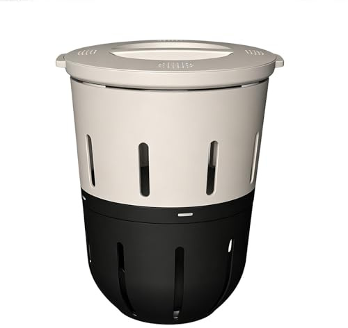 Lombricompostador Enterrado - Contenedor de Compost para Jardín de 12,5 litros,Contenedor Vermicompostaje para Jardín,para jardineros, cultivadores, dueños, Principiantes, proyectos Escolares,