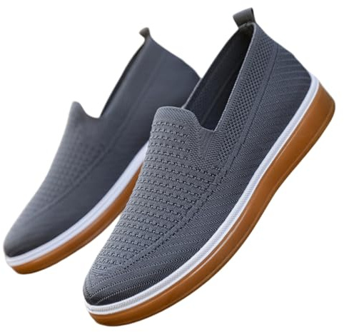 Scarpe Casual Uomo Sneakers Comode Leggere Antiscivolo Scarpe Estive Sportive da Ginnastica Slip on Moda Senza Lacci Camminata Traspiranti Jogging Trekking Corsa per Camminata Lavoro Tempo Libero