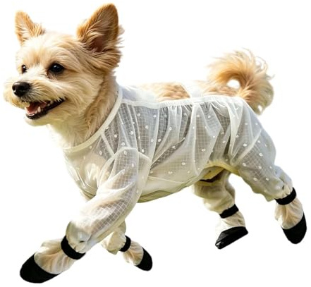 Mono para Perros Ropa Elástica De Mascotas Con Anilla D Y Correa Ajustable
