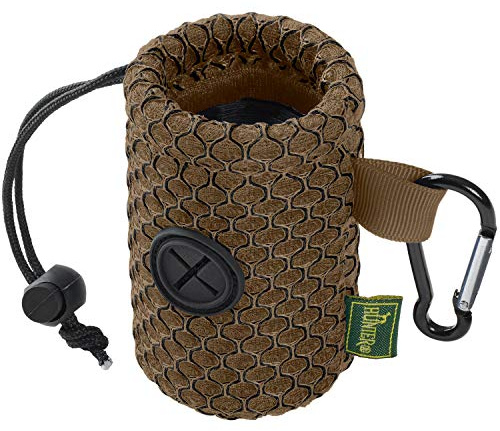 HUNTER Kotbeutelspender Hilo, zur praktischen Aufbewahrung von Hundekotbeuteln Farbe braun, Größe one-Size