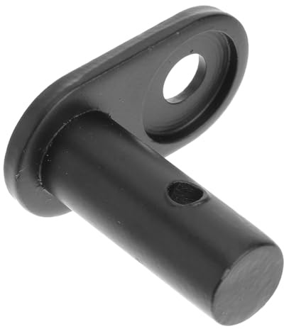 MAGICLULU Attelage Remorque Vélo Coudé Acier Adaptateur de Fixation Rapide pour Attelage de Remorque et Accessoires Vélo
