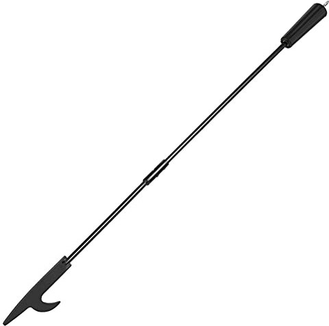 onlyfire Attrezzi Camino, Poker da Caminetto in Acciaio da 91,5 cm Accessori per Camini Stufe a Legna