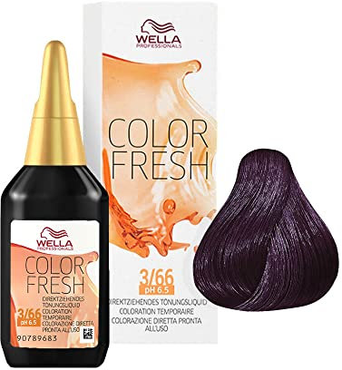 Wella Color Fresh 3/66 du.bra.vio.intenso 75 ml