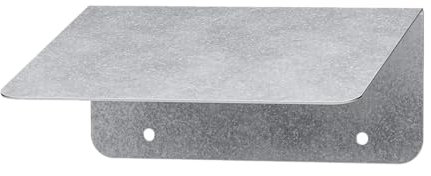 Alberts 355272 Vogelhäuschen Schrägschutzdach | Vogelfutterhaus aus Stahl in verschiedenen Trendfarben | Vogelhaus zum aufhängen oder hinstellen | Größe 140 x 125 x 66 mm