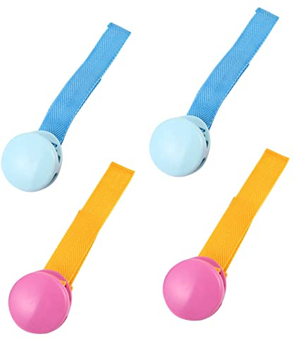 HEMOTON 4 Piezas Clip Para Manta De Cochecito De Pinza Decorativa y Multiusos Para Sujeta Mantas Para Silla Coche Bebe