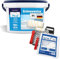 Plid® Schneeweiß Wandfarbe Weiß 10L inkl. Streichset 6-tlg. [HOHE DECKKRAFT] - Weiße Wandfarbe Polarweiß geruchsarm - Farbe Wand - Innenfarbe Wall Paint White - ausbessern weiß - Diffusionsfähig