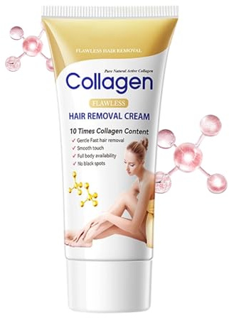 JINGLING Crema de depilación, 60 g, efecto prolongado, calmante rápido, productos de belleza, crema facial para la depilación, zona íntima del cuerpo, piernas, espalda, pecho, axilas, cuidado de la