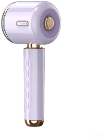Rechargeable Fabric Shaver with 6-for Leaf Cutter Head, Stainless Steel Lint Remover for Clothes, Portable Fabric Defuzzer for Sweaters, Ergonomic Hair(A)