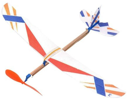 Leksaksflygplan med gummiband Gummibandsdriven Flygande Leksak | Kastglidflygplan Leksak Gummibandsdriven flygmaskin, Bakgård, , Camping, Resor,