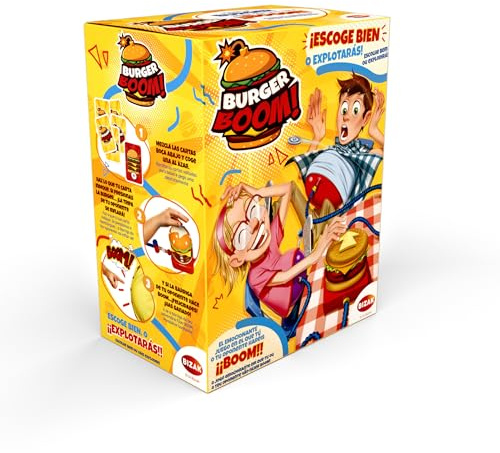 Bizak Burger Boom Gioco Divertente Gioco per Tutta la Famiglia (35001935)