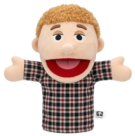Family Hand Puppets for kids,Includes Grandpa,Grandma,Dad,Mom,Daughter,Son with Movable Open Mouths,Perfect for Storytelling,Teaching,Preschool,Birthday Gifts,1 PCS