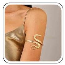 Xmsrn Vintage Wrap Snake Armband Punk Snake Armreif Armband Swirl Oktopus Beine Armreif Armreif Gold Serpent Arm Manschette Armband Für Frauen
