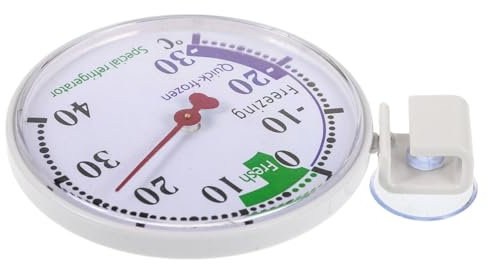 VALICLUD Termometro per Frigorifero e Congelatore Misurazione Precisa per Conservazione Ottimale per Supermercati e Farmaceutici Facile