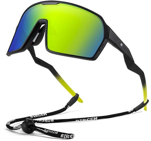 Bircenpro Photochromic Sports Cycling Glasses: Lightweight UV400 Protection Sunglasses for Men Women Outdoor Running MTB