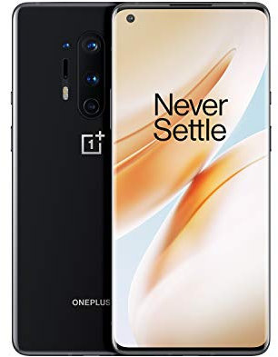 OnePlus 8 Pro 5G 8GB RAM 128GB UK SIM-Free Smartphone with Quad Camera, Dual SIM and Alexa built-in Onyx Black (Renewed)