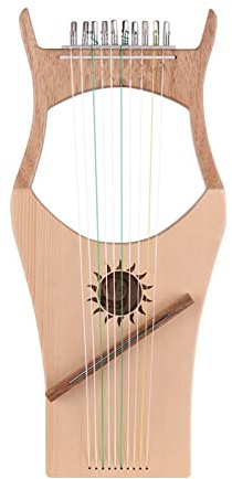 arpa lira Diy Arp Lyre 10 Cuerdas Arpas De Madera Lyre Arp Nylon Struce Homa