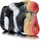 GEEBA masturbazione fantasy, giocattolo sessuale per ossessione da cavalli, fantastico masturbatore in silicone stile zebra, giocattolo sessuale erotico per adulti con doppi fori