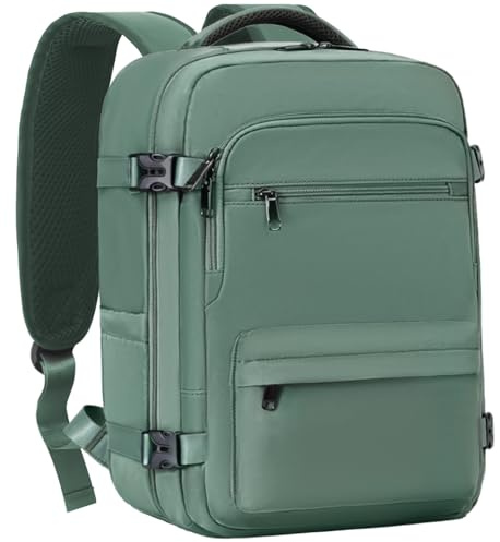 COOLIFE Handgepäck Rucksack für Easyjet Handgepäck 45x36x20, Reiserucksack Handgepack Flugzeug 30L mit Laptopfach für Weekender Kurze Trip, für Herren Damen