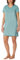 Schiesser Damen Nachthemd Kurzarm-Casual Essentials Pyjamaset, Jade_181252, 48