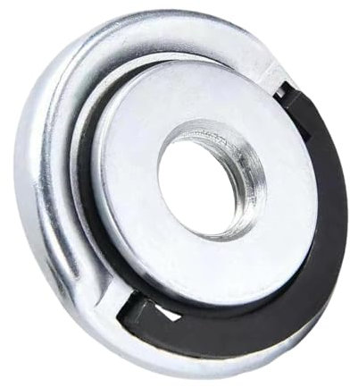 Écrou de serrage pour meuleuse d'angle, écrous de verrouillage pour meuleuse d'angle | de pression à filetage à dégagement rapide avec écrou à bride M14,Écrou de meuleuse autobloquant, écrou de verrou