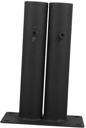 IMIKEYA 1Ensemble Socle de Clôture Durable pour Jardin Accessoire de Soutien pour Bordure de Pelouse Facile à Installer Adapté Aux Clôtures Intérieures Extérieures