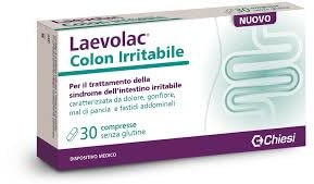 Chiesi Laevolac Colon Irritabile, Compresse per Sindrome dell'Intestino Irritabile, 30 Compresse, Senza Glutine, con Polisaccaridi da Goji e Aloe, Zeolite, Lactobacillus Plantarum