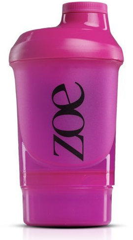 Zoe Fit & Style Nano - Coctelera (300 ml), color rosa