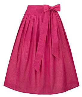 Stockerpoint Damen Schürze Molina Dirndlschürze, Beere, Regular