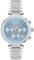 BOSS Multi Zifferblatt Quarz Uhr für Damen Kollektion Majesty Sport mit Silbernes Edelstahlarmband - 1502773