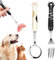 Dog Food Fork, Pet Food Scoop, 2 Pcs Stainless Steel Pet Food Cutlery, Cat Food Fork, Cute Cat Paw Pet Food Scoop, Pet Forks for Dog Food and Pet Feeding Wet Food Spoon