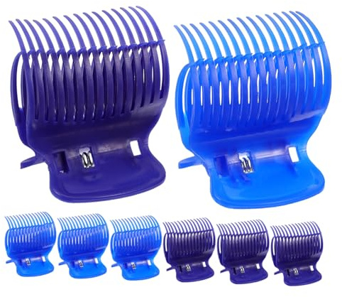 SAFIGLE 8piezas Abrazadera De Calentamiento Para Rulos Calientes Pinzas De Repuesto Para Rizador De Cabello De Pinzas Para Rizar El Cabello De Longitud Media Eléctricas Para Rizador De