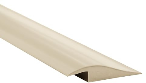 Quest Profilo di Transizione per Differenze di Livello, Listello di Giunzione in PVC - 50 mm x 7 mm - 1 Metro - Profilo di Livellamento, di Finitura, di Adattamento - Beige