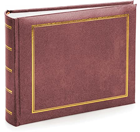 Album Photo Traditionnel pour Photos Format 10x15 - Album Durable pour 100 Photos avec des Espaces Supplémentaires pour des Notes Personnalisées | Facile à Remplir avec des Pochettes en Plastique