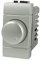 Regolatore Dimmer A Manopola 220V, Compatibile Con Bticino Living Light (Grigio)