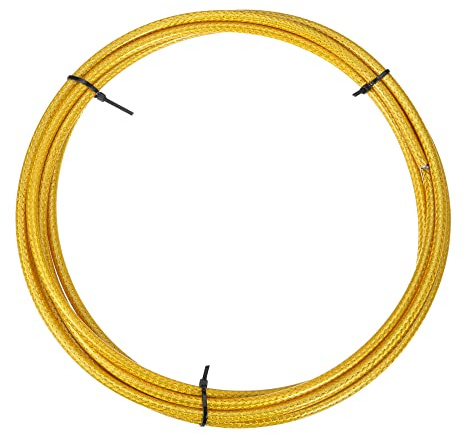 A ABSOPRO Câble De Frein Et De Vitesse pour Vélo - Doré - 1pc - Métal