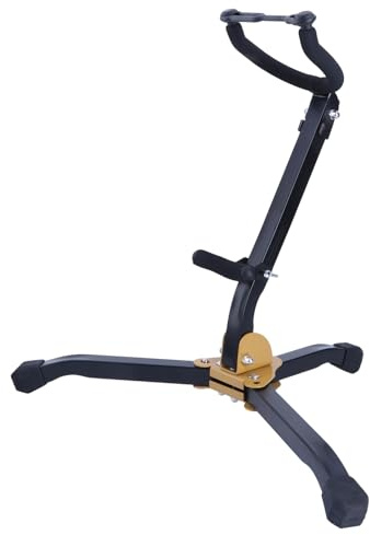 Soporte de trípode ajustable para saxofón, base plegable, para trípodes de tenores altos, saxofón