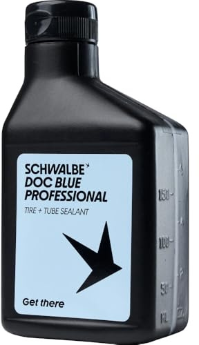 Schwalbe Doc Blue Professional - Sellador de neumáticos sin cámara (200 ml), Color Blanco
