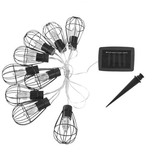 Lumi Jardin Käfigartige Girlande mit 10 Zwiebeln 3.90M KENY