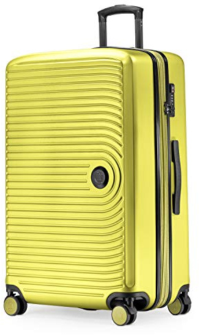 Hauptstadtkoffer Mitte - Großer Hartschalenkoffer, TSA, 4 Rollen, Check-In Gepäck mit 8 cm Volumenerweiterung, 77cm, 130 Liter, Farn