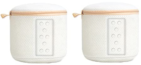 Hzutloer Bolsas para Brasier de Lavadora,2PCS Bolsa Red para Colada Ropa Interior,Sujetador Bolsa Malla Lavado,ahorro de Brasier para la colada con cremallera,ideal para Ropa interior y Ropa Delicada