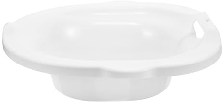 Veemoon Baño De Asiento Para Higiene Íntima Mujer 1 Unidad Polipropileno Blanco Ergonómico Antirrebote Embarazo Posparto Cuidado Personal Adulto Sanitario Asistencial