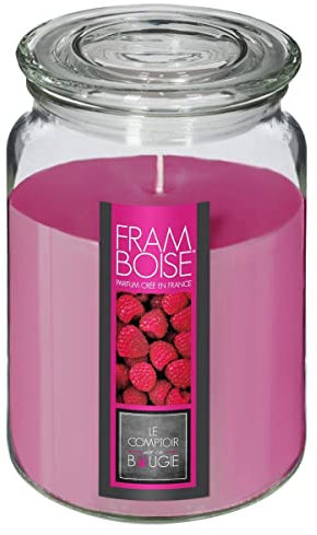 Atmosphera - Duftkerze - Himbeere - 510g - Rosa