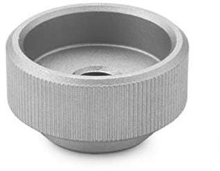 Écrou moleté en acier inoxydable sans trou de stylo avec filetage M8