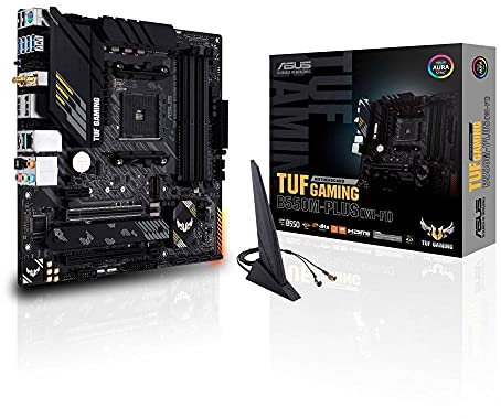 ADMI CPU Motherboard Bundle: AMD Ryzen 5 5600G 6 Core 4.4GHz Boost CPU, ASUS TUF B550M-PLUS WIFI mATX PCIe 4.0 M.2 Motherboard, No RAM