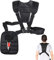 WenYa Adjustable Strimmer Harness, Trimmer Padded Double Shoulder Strap with Nylon Belt for Brush Cutter Garden Trimmer, Lawn Mower, Black