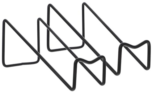 Yardenfun 2 pièces Support Bouteille Vin Métal Présentoir Comptoir Incliné pour Stockage et Affichage de Whisky et Vin Organisateur Polyvalent pour Cuisine et Bar